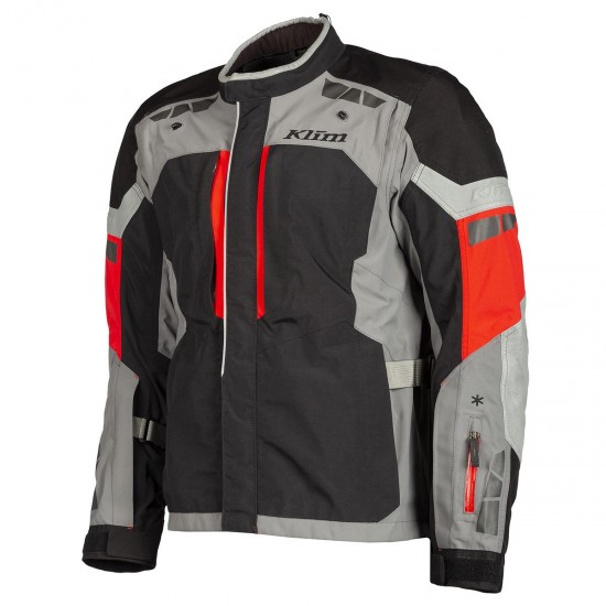 Klim™ Chompa Latitud Jacket Castlerock - Red (CE Certified)