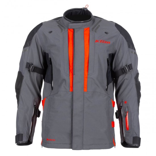 Klim™ Chompa Latitud Jacket Asphalt - Redrock (CE Certified)