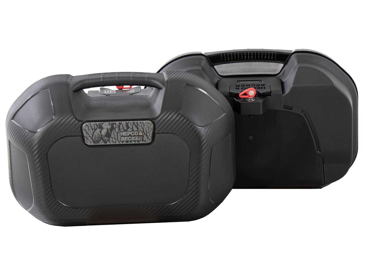 Hepco&Becker Juego de maletas de plastico C-Bow ORBIT 15/15 Lt