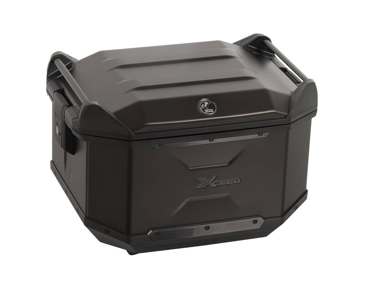 Hepco&Becker Maleta posterior/topcase de aluminio Xceed 45L Top Case Jet Black
