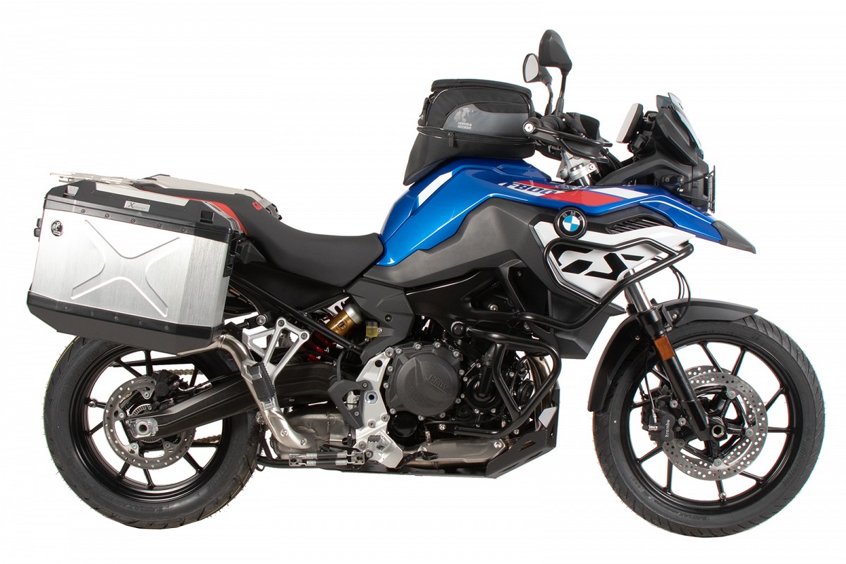 Hepco&Becker Juego de maletas de aluminio Cutout Original 42/37 Lt para BMW F 800 GS (24-) & F 750/850 GS